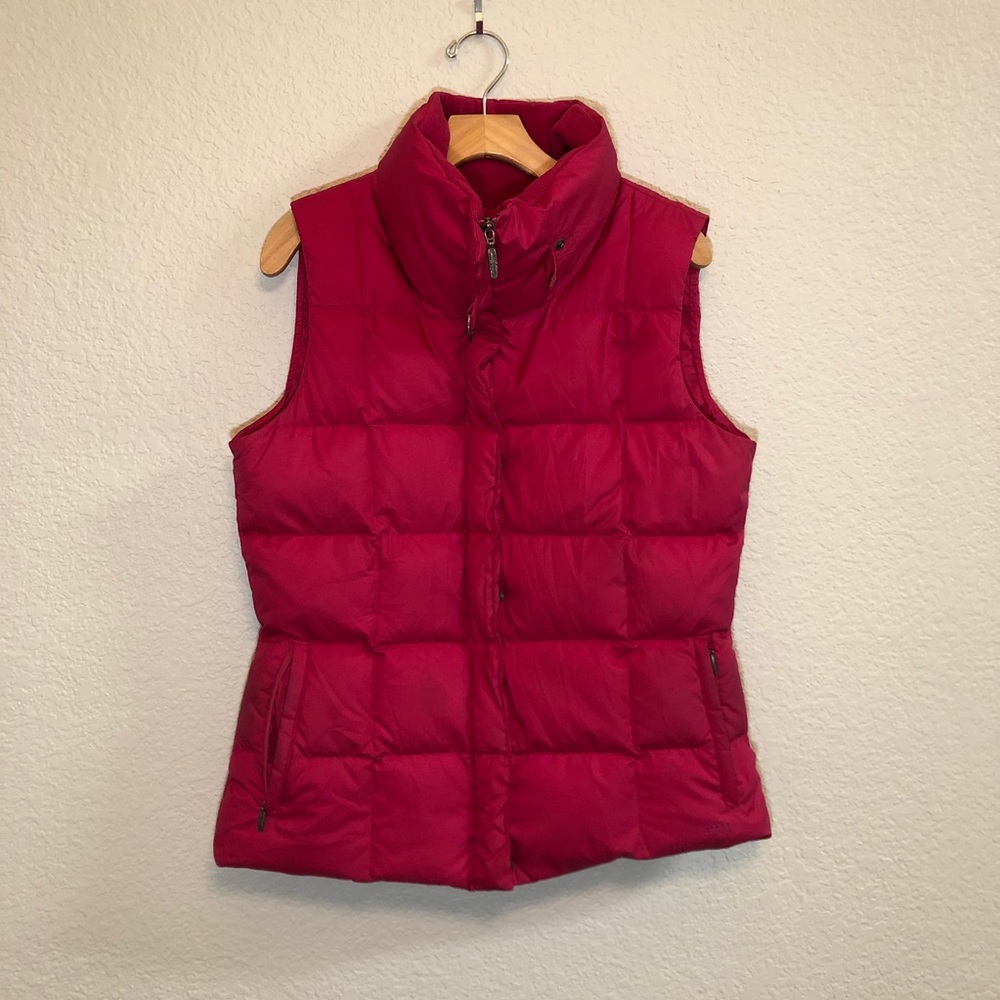 Eddie Bauer 700 Fill Down Jacket Hot Pink Medium
